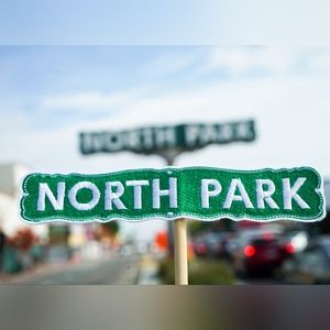 North Park San Diego California Neighborhood Sign Patch